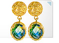 Kaleidoscope Earrings 18k