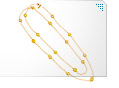 Petal necklace